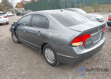 2010 Honda Civic Hybrid z USA, uszkodzony, nr VIN JHMFA3F2XAS003896
